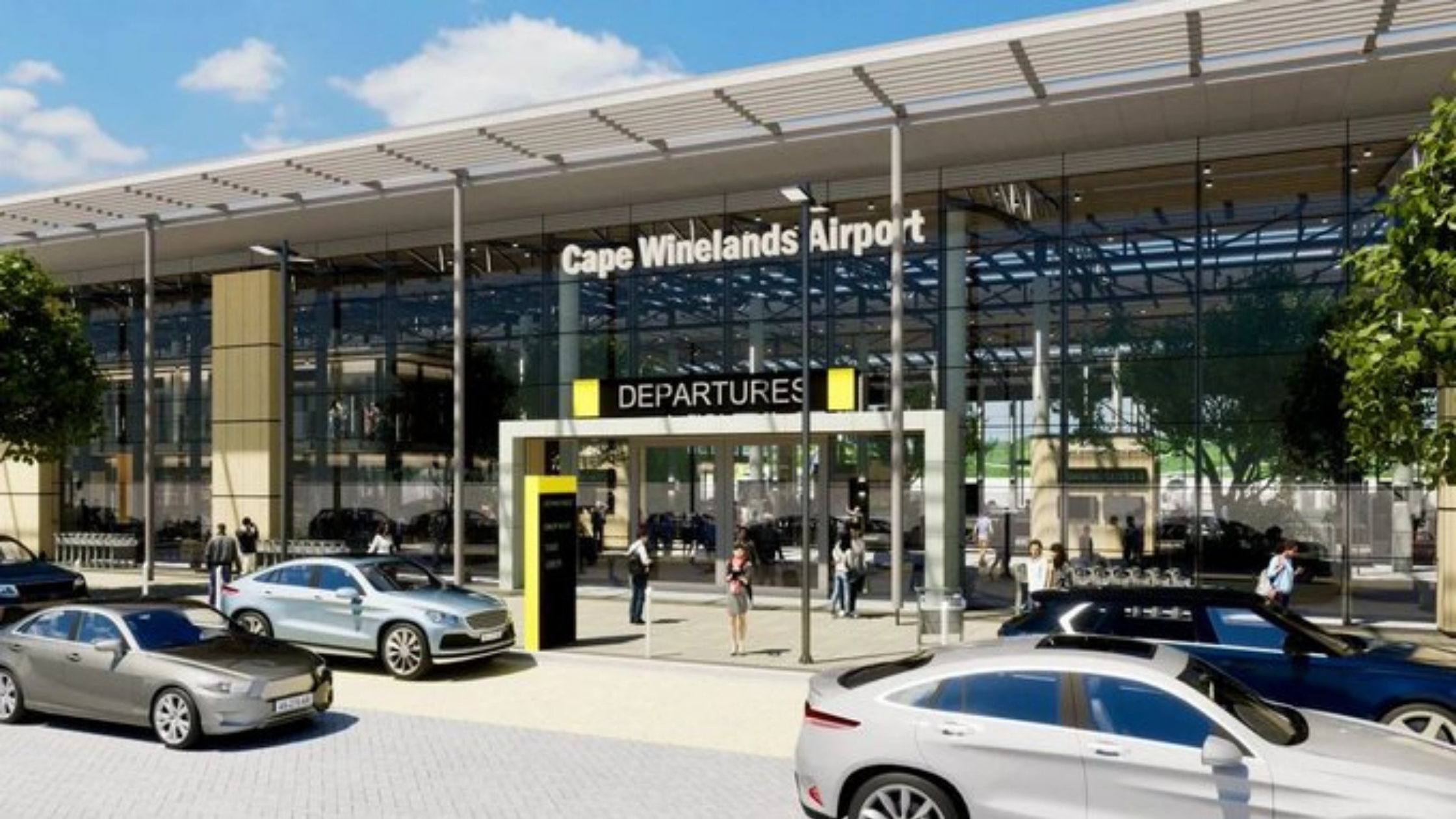 Cape Wine lands airport